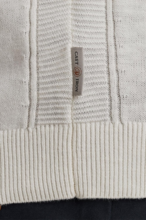 Cast Iron crewneck cotton blend slub